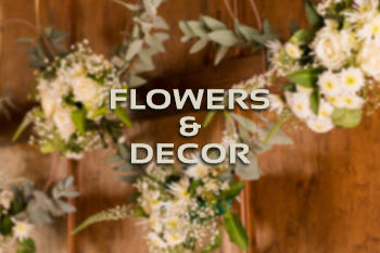 flowers and decor